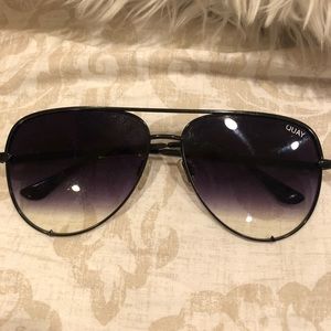 Desi Perkins high key fade quay sunglasses